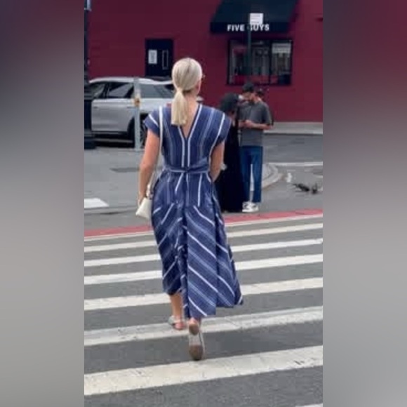 🔥🔥Zara limited edition Godet stripe dress - Picture 9 of 10